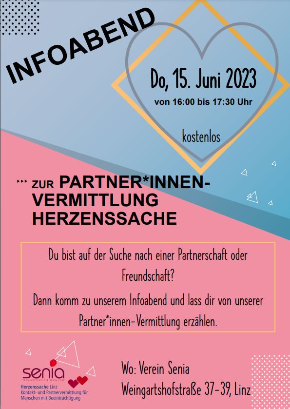 Infoabend Partner:innen Vermittlung - Herzenssache